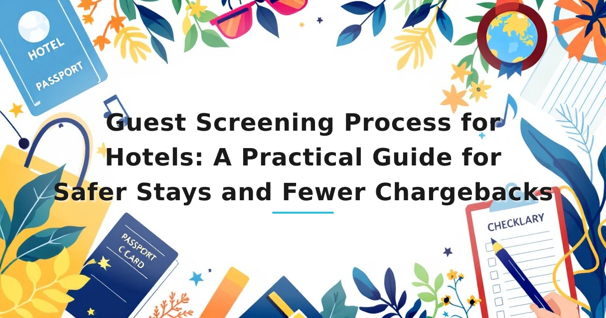 Featured image for: Guest Screening Process for Hotels: A Practical Guide for Safer Stays and Fewer Chargebacks Featured image for: Guest Screening Process for Hotels: A Practical Guide for Safer Stays and Fewer Chargebacks