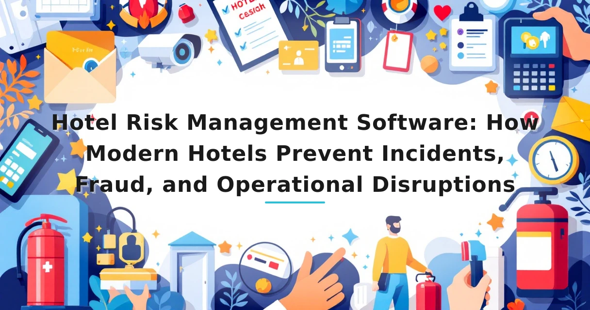 Featured image for: Hotel Risk Management Software: How Modern Hotels Prevent Incidents, Fraud, and Operational Disruptions Featured image for: Hotel Risk Management Software: How Modern Hotels Prevent Incidents, Fraud, and Operational Disruptions